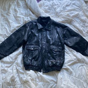 Premium leather jacket